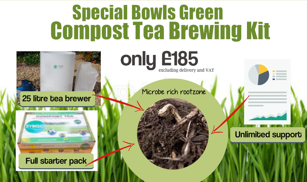 Compost Tea, what is it and what can it do for your bowling green