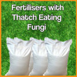 Fertiliser with Thatch Eating Fungi