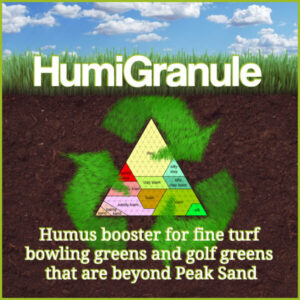 HumiGranule You can now add humus to bowling greens