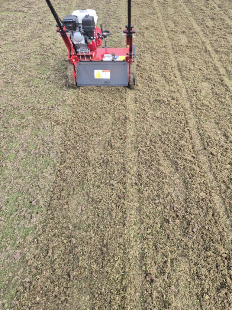 Ian Willson second pass scarifier